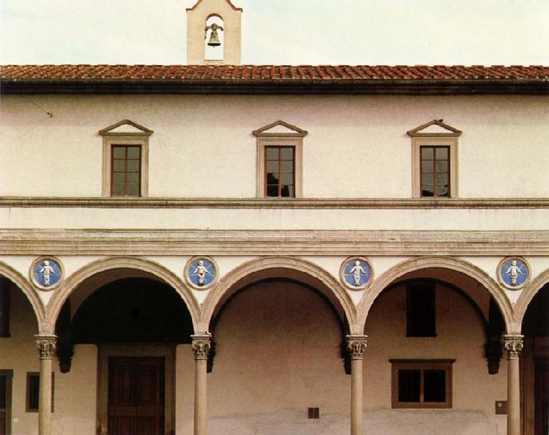Filippo Brunelleschi Ospedale degli Innocenti oil painting picture